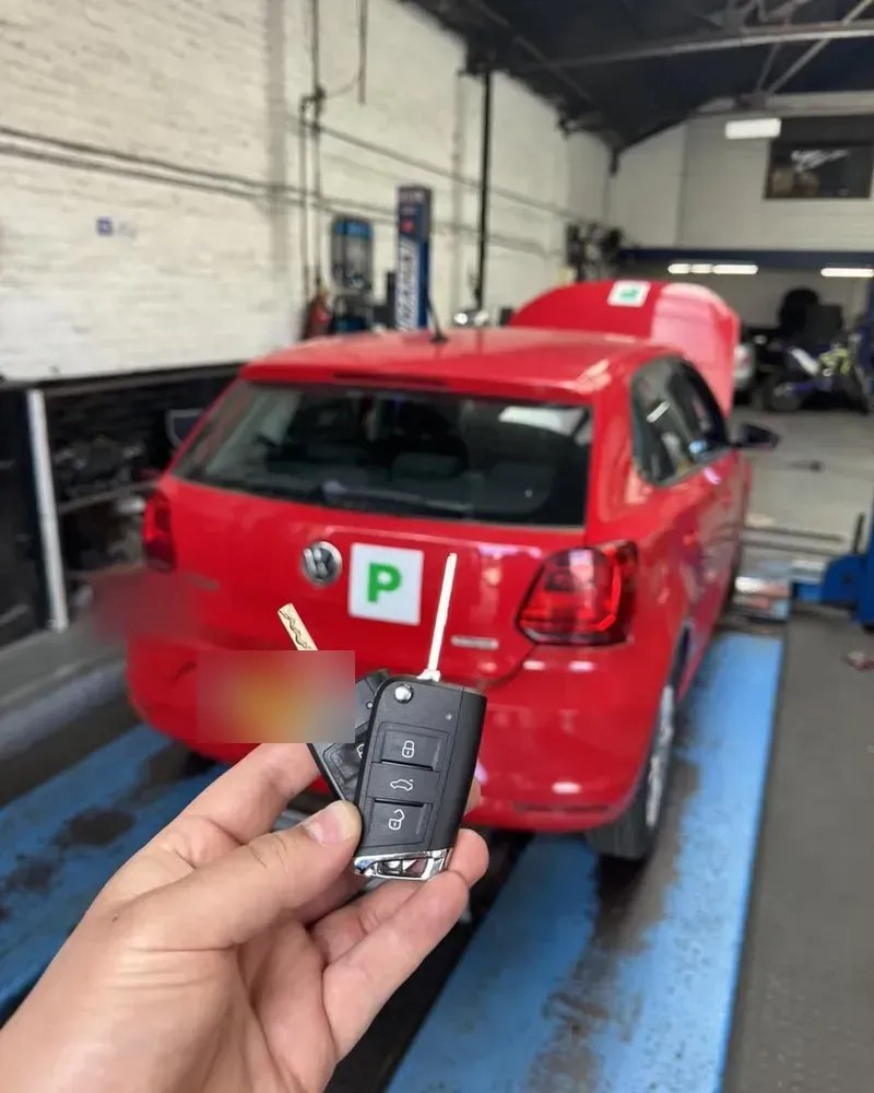 VW Polo key cut and coded in an Essex workshop
